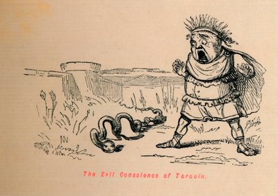 La cattiva coscienza di Tarquinio da John Leech