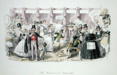 Il Matrimoniale Tattersalls da John Leech