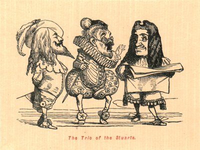 Il trio degli Stuart, 1897 da John Leech