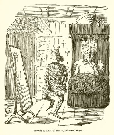 Condotta sconveniente di Enrico, Principe di Galles da John Leech