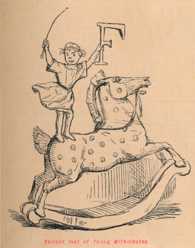 Impresa valorosa del giovane Mitridate, 1852 da John Leech