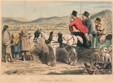 Caccia ai cani, 1865 da John Leech and Hablot Knight Browne