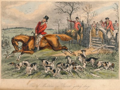 Uno dei giorni di Multum in Parvos da John Leech and Hablot Knight Browne