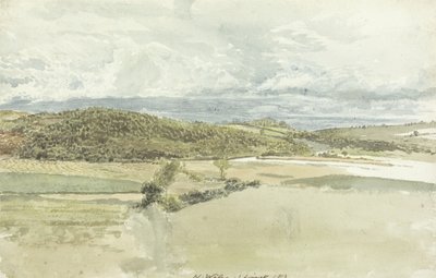 Paesaggio nel Galles del Nord, 1813 da John Linnell