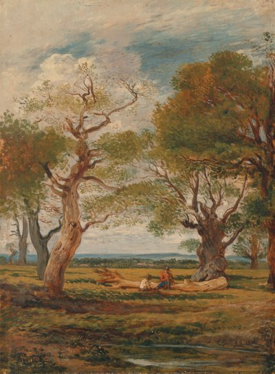 Paesaggio con figure da John Linnell