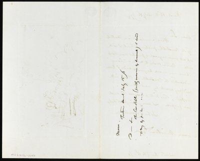 Lettera a James Muirhead da John Linnell