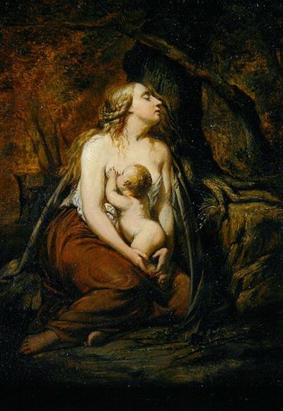 Madre e figlio da John Linnell