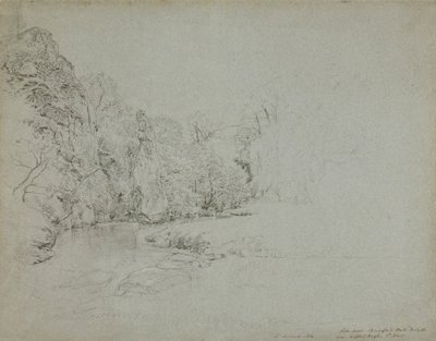 Pike Pool, Beresford Hall, Derbyshire da John Linnell