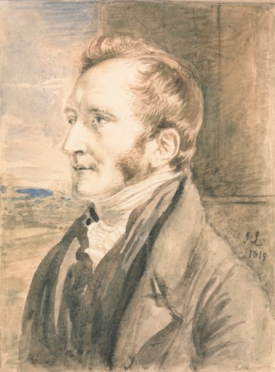 Ritratto di un uomo da John Linnell
