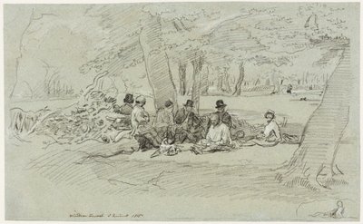 La cena dei boscaioli da John Linnell