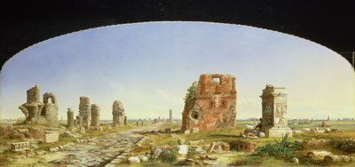 La Via Appia, 1869 da John Linton Chapman