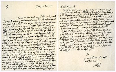Lettera di John Locke a Hans Sloane, 2 dicembre 1699 da John Locke