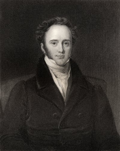 Henry John Temple, 3° visconte Palmerston, inciso da H.R. Cook (fl.1813-47), da 