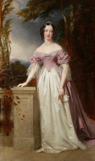 Ritratto di Blanche Georgiana Howard, Contessa di Burlington da John Lucas