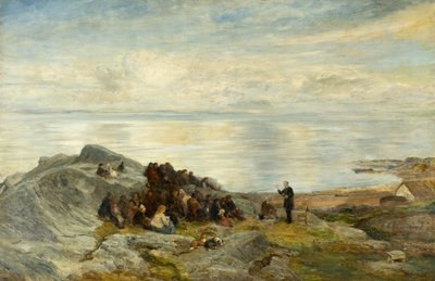 Un sermone sul mare da John MacWhirter