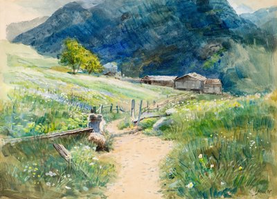 Giugno nel Tirolo Austriaco da John MacWhirter