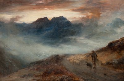 Nebbia sulle montagne da John MacWhirter