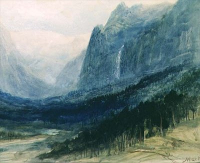 Valle di Yosemite, California da John MacWhirter