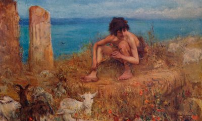 Il capraio, 1895 da John Macallan Swan