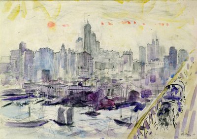 Ponte di Brooklyn, New York da John Marin