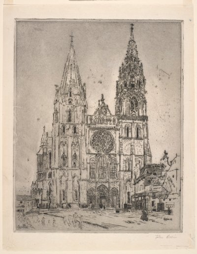 Cattedrale di Chartres da John Marin