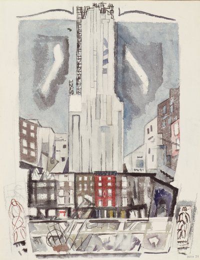 Midtown New York da John Marin
