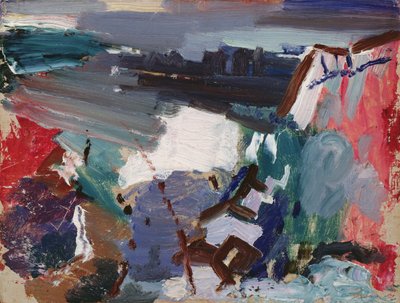 N. 5, Serie Weehawken, 1910 circa (olio su tavola) da John Marin