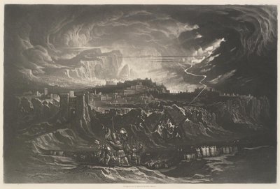 Caduta delle mura di Gerico da John Martin