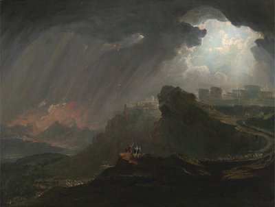 Giosuè che Comanda al Sole di Fermarsi da John Martin