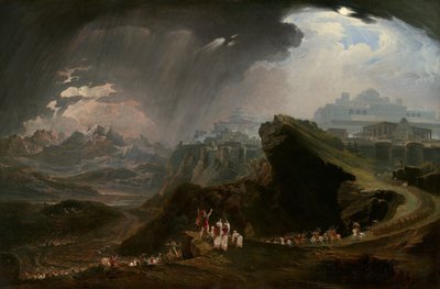 Giosuè Comanda al Sole di Fermarsi su Gabaon, 1816 da John Martin