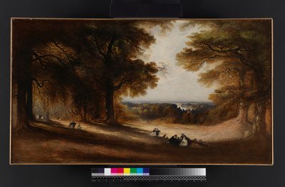 Paesaggio: Vista nel Richmond Park da John Martin