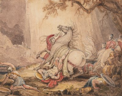 La conversione di Saulo da John Martin