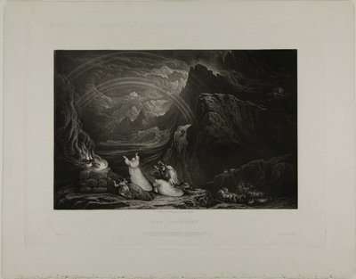 Il Patto, da Illustrazioni della Bibbia da John Martin