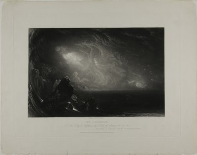 La Creazione, da Illustrazioni della Bibbia da John Martin