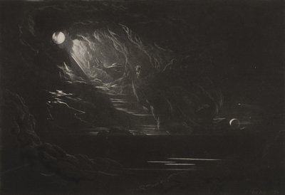 La creazione della luce da John Martin