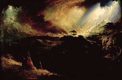 La Distruzione di Sodoma e Gomorra da John Martin