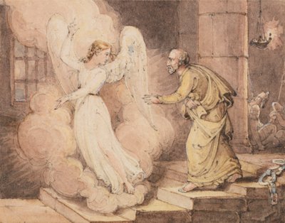 La Liberazione di San Pietro dalla Prigione da John Martin