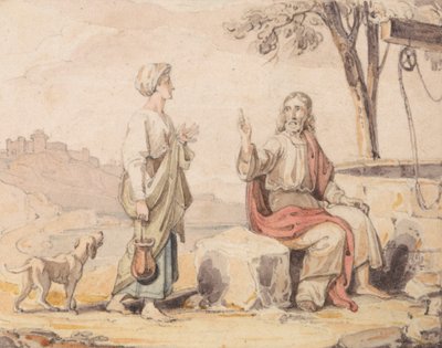 La donna al pozzo da John Martin