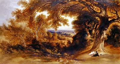 Vista vicino a Pembroke Lodge, Richmond Park da John Martin