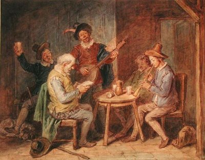 Una festa musicale da John Massey Wright
