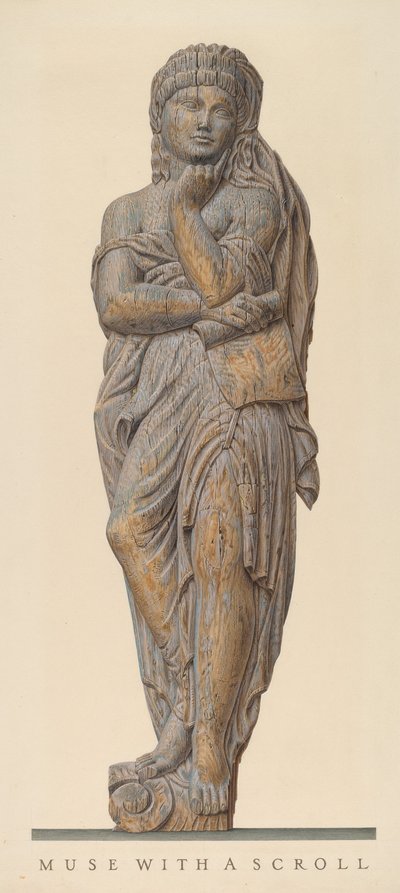 Figura del carro del circo: Musa da John Matulis