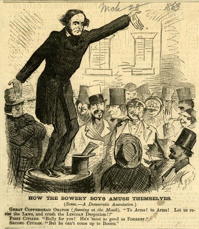 Come si Divertono i Ragazzi di Bowery, 1863 da John McLenan