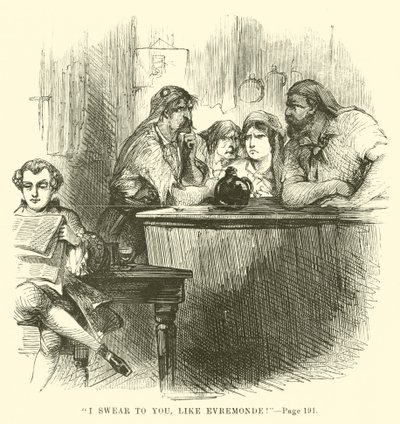 Illustrazione per Una storia tra due città di Charles Dickens da John McLenan