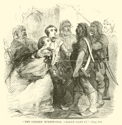 Illustrazione per Una storia tra due città di Charles Dickens da John McLenan