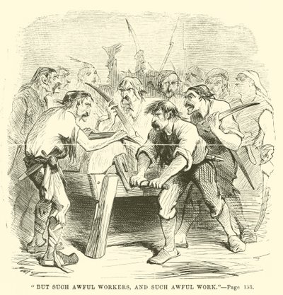 Illustrazione per Una storia tra due città di Charles Dickens da John McLenan