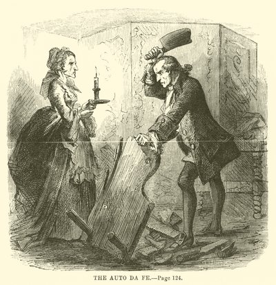 Illustrazione per Una storia tra due città di Charles Dickens da John McLenan