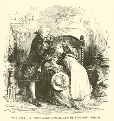 Illustrazione per Una storia tra due città di Charles Dickens da John McLenan