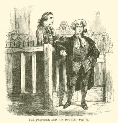 Illustrazione per Una storia tra due città di Charles Dickens da John McLenan