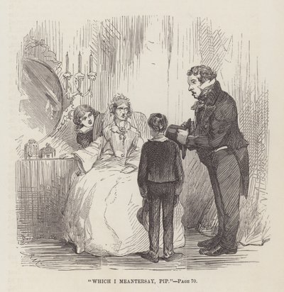 Illustrazione per Grandi Speranze da John McLenan