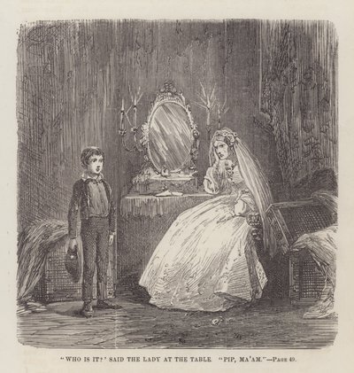 Illustrazione per Grandi Speranze da John McLenan